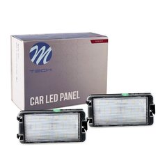 Светодиодный фонарь освещения номерного знака LP-STO8 18xSMD2835 - БЕЗ E-MARK (LED license plate light LP-STO8 18xSMD2835 - NO E-MARK) цена и информация | Дополнительные принадлежности | kaup24.ee