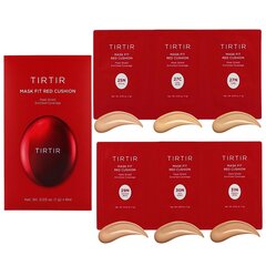 TIRTIR Mask Fit Red Cushion 6 Shade Trial Kit (25N, 27C, 27N, 29N, 30N, 31N) - näidiskomplekt, mis sisaldab 6 tooni цена и информация | Пудры, базы под макияж | kaup24.ee