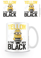 Despicable Me 3 "Yellow is the New Black" Mug 315ml hind ja info | Fännitooted mänguritele | kaup24.ee