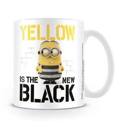 Despicable Me 3 "Yellow is the New Black" Mug 315ml цена и информация | Атрибутика для игроков | kaup24.ee