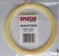 Spartan Master Tennis String 12 m/1,30 mm цена и информация | Товары для большого тенниса | kaup24.ee