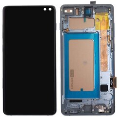 LCD + puuteekraan Samsung Galaxy S10 Plus G975 Incell Frame must hind ja info | Telefoniosad ja parandamise tööriistad | kaup24.ee