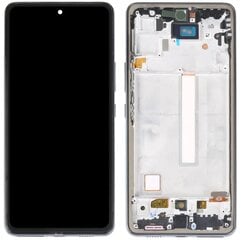 LCD + puutetundlik ekraan Samsung Galaxy A53 5G A536 Incell Frame must hind ja info | Telefoniosad ja parandamise tööriistad | kaup24.ee