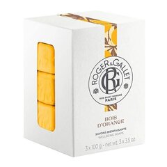 Мыло для тела Roger & Gallet Bois D'Orange, 3x100 г цена и информация | Мыло | kaup24.ee