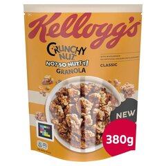 Хлопья Kellogg's Crunchy Nut Granola Classic, 380 г х 4 шт. цена и информация | Сухие завтраки | kaup24.ee