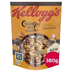 Хлопья Kellogg's Crunchy Nut Granola Choco, 380 г x 4 шт. цена и информация | Сухие завтраки | kaup24.ee