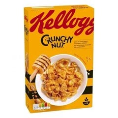 Kellogg's Crunchy Nut teraviljahelbed pähklite ja meega, 375 g x 8 tk. hind ja info | Hommikuhelbed | kaup24.ee