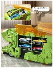 Veoauto dinosaurus autodega Happy People HP-01 hind ja info | Poiste mänguasjad | kaup24.ee