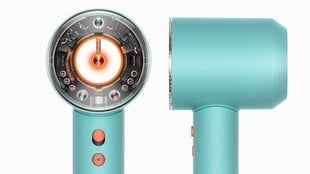 Dyson Supersonic Nural hair dryer 1600 W Blue  Orange 5025155094402 цена и информация | Фены | kaup24.ee