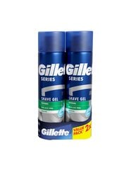 Успокаивающий гель для бритья Gillette Soothing, 400 мл цена и информация | Косметика и средства для бритья | kaup24.ee