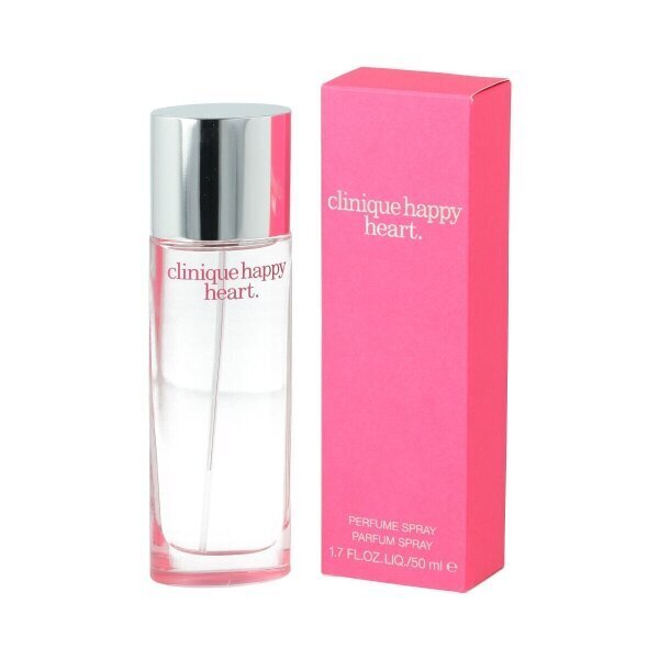 Parfüümvesi Clinique Happy Heart EDP naistele, 50 ml hind ja info | Naiste parfüümid | kaup24.ee