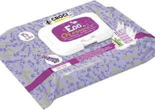 Lavendli aroomiga niisked salvrätikud Croci Eco Wipes, 15 tk hind ja info | Hooldusvahendid loomadele | kaup24.ee