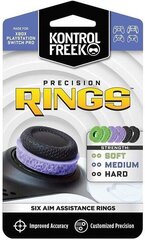 Кольца для джойстика KontrolFreek Precision Rings mixed 6-pack, PS/ Nintendo/ Xbox цена и информация | Аксессуары для компьютерных игр | kaup24.ee