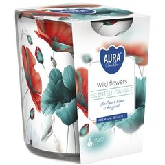 Aura lõhnaküünal Wild Flowers 100 g hind ja info | Küünlad, küünlajalad | kaup24.ee