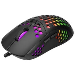 Marvo G961 RGB juoda laidinė pelė | 12000 DPI hind ja info | Hiired | kaup24.ee