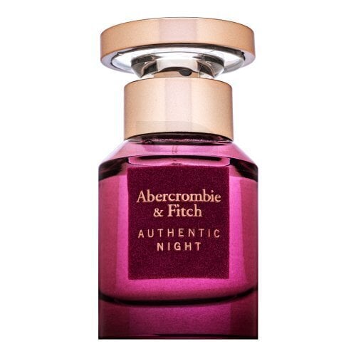 Parfüümvesi Abercrombie & Fitch Authentic Night Woman EDP naistele, 30 ml цена и информация | Naiste parfüümid | kaup24.ee