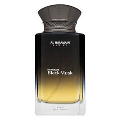 Al Haramain Black Musk Eau de Parfum для мужчин 100 мл цена и информация | Мужские духи | kaup24.ee