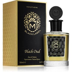 Parfüümvesi Monotheme Black Label Black Oud EDP meestele, 100 ml цена и информация | Мужские духи | kaup24.ee