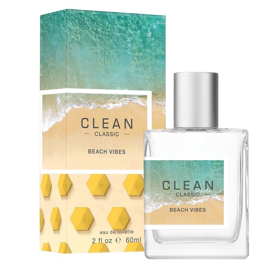 Tualettvesi Clean Classic Beach Vibes EDT, 60 ml hind ja info | Naiste parfüümid | kaup24.ee