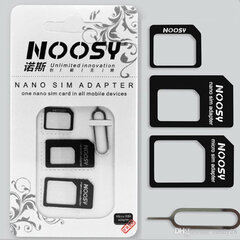 Adapter NANO ja MICRO SIM-kaartide jaoks hind ja info | Mobiiltelefonide lisatarvikud | kaup24.ee