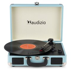 Проигрыватель виниловых дисков Audizio RP116BL-портфель с BT In/Out цена и информация | Проигрыватели для пластинок, патефоны | kaup24.ee