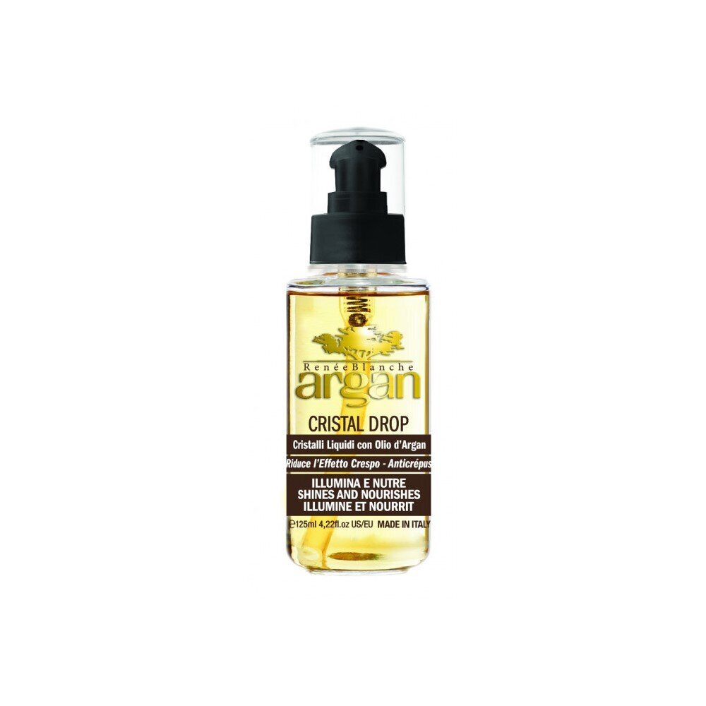 Juukseõli Renee Blanche ARGAN Cristal Drops Anti Frizzy Hair Oil, 125ml цена и информация | Maskid, õlid, seerumid | kaup24.ee