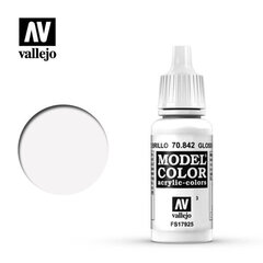 White Gloss 17 ml Model Color VALLEJO 70842 цена и информация | Коллекционные модели автомобилей | kaup24.ee