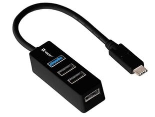 Tracer H21 45692 4 portiga USB jagaja, Must hind ja info | USB jagajad, adapterid | kaup24.ee