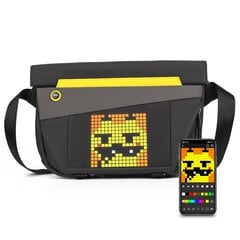 Divoom Pixoo Sling Bag V Premium Ilmastikukindel LED-Piksli Kunsti Ekraan ja Rakenduse Kontroller Must hind ja info | Spordikotid, seljakotid | kaup24.ee