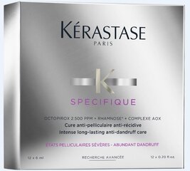 Kõõmasvastased ampullid Kerastase Specifique Cure Anti-Pelliculaire 72 ml цена и информация | Средства для укрепления волос | kaup24.ee