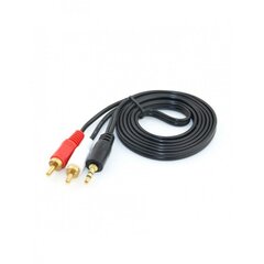 x2 RCA-AUX 3,5 mm kaabel - kaabel hind ja info | Mobiiltelefonide laadijad | kaup24.ee