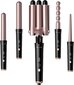 Curling Iron Wand 5 in 1 Curling Wand komplekt koos 5 vahetatava keraamilise lokitangiga, kiiresti soojenev lokirull kõikidele juuksetüüpidele цена и информация | Juuksesirgendajad ja koolutajad | kaup24.ee