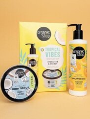 ORGANIC SHOP Tropical Vibes Body Care komplekt цена и информация | Скрабы для тела | kaup24.ee