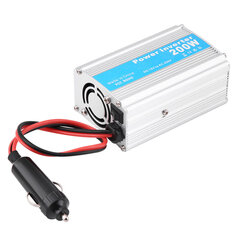 200 W DC 12 V kuni AC 220 V auto toitemuunduri muundur USB laadija adapter hind ja info | Muundurid, inverterid | kaup24.ee