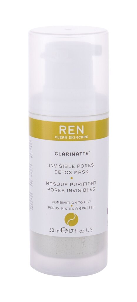 Sügavpuhastav näomask Ren Clarimatte Invisible Pore Detox 50 ml цена и информация | Näomaskid, silmamaskid | kaup24.ee