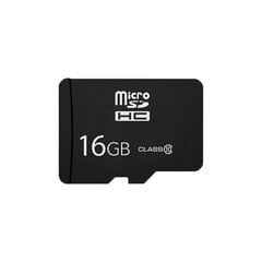 Карта памяти Micro SD 16 ГБ с адаптером SD. цена и информация | Карты памяти | kaup24.ee