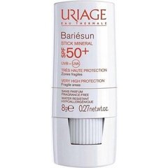 Сильный солнцезащитный крем Uriage Bariesun SPF50+ 8 г цена и информация | Кремы от загара | kaup24.ee