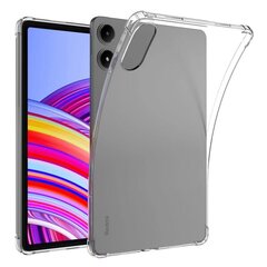 Усиленный защитный чехол из твердого силикона (TPU) - прозрачный (Redmi Pad Pro / Poco Pad) цена и информация | Чехлы для телефонов | kaup24.ee