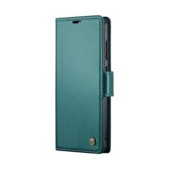 Кожиный чехол-книжка "CaseMe" Leather - зелёный (Xiaomi Poco X6 Pro 5G / Redmi K70E) цена и информация | Чехлы для телефонов | kaup24.ee