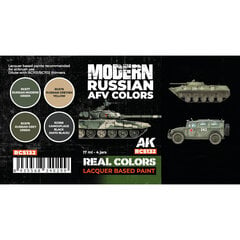 AK-Interactive - RCS132 - Modern Russian AFV Colors, komplekt hind ja info | Kunstitarbed, voolimise tarvikud | kaup24.ee