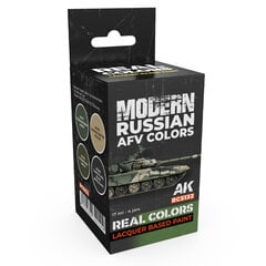 AK-Interactive - RCS132 - Modern Russian AFV Colors, komplekt hind ja info | Kunstitarbed, voolimise tarvikud | kaup24.ee