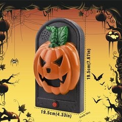 Halloweeni uksekell, kõrvits 12*6*21cm цена и информация | Праздничные декорации | kaup24.ee