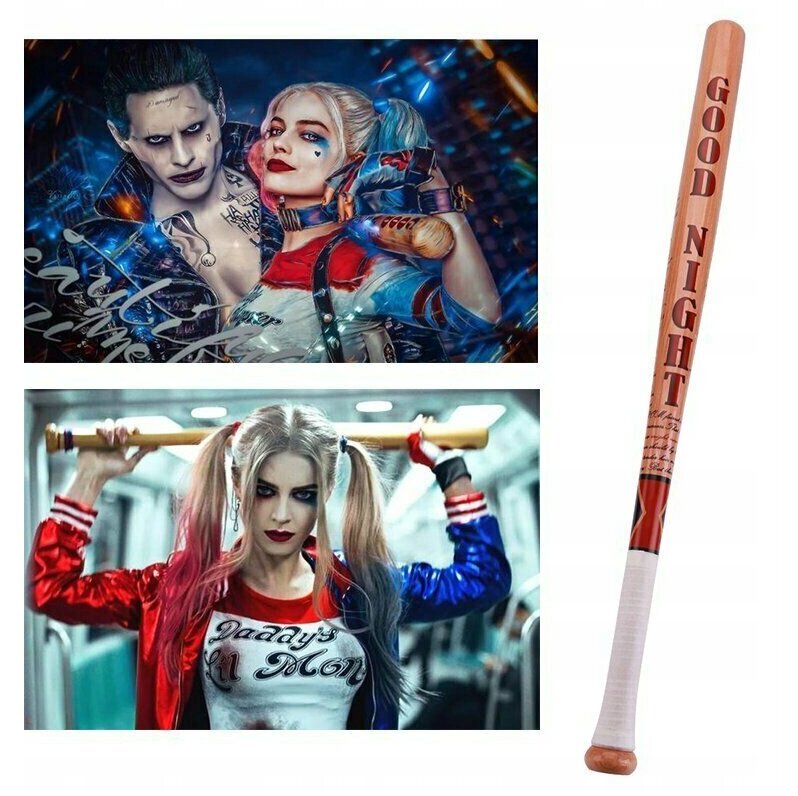 HARLEY QUINN Legioni enesetapp puidust pesapallikurikaga hind ja info | Karnevali kostüümid | kaup24.ee