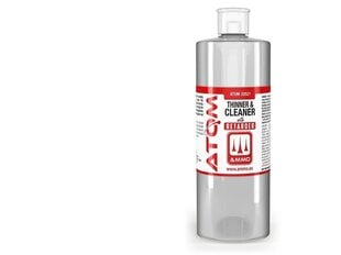 AMMO MIG - ATOM Thinner and Cleaner with Retarder (растворитель с земедлителем и oчиститель для акриловой краски), 400 ml, 20521 цена и информация | Принадлежности для рисования, лепки | kaup24.ee