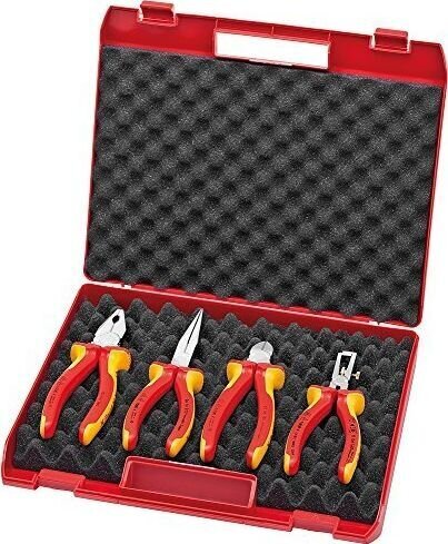 Tööriistakomplekt Knipex 00 20 15, 4 tk цена и информация | Käsitööriistad | kaup24.ee