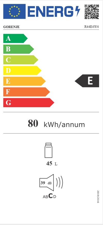 Gorenje R44E4W4 hind ja info | Külmkapid | kaup24.ee