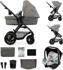 Спортивная коляска Kinderkraft Moov 2 Air 3in1, Light Grey цена и информация | Коляски | kaup24.ee