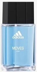 Tualettvesi Adidas Moves For Him EDT meestele, 30 ml hind ja info | Meeste parfüümid | kaup24.ee