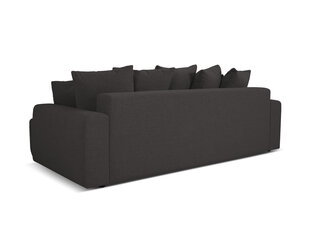 Диван Micadoni Bette, 221x104x93 см, черный цена и информация | Диваны | kaup24.ee