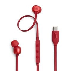 JBL Tune 310C Red цена и информация | Наушники | kaup24.ee